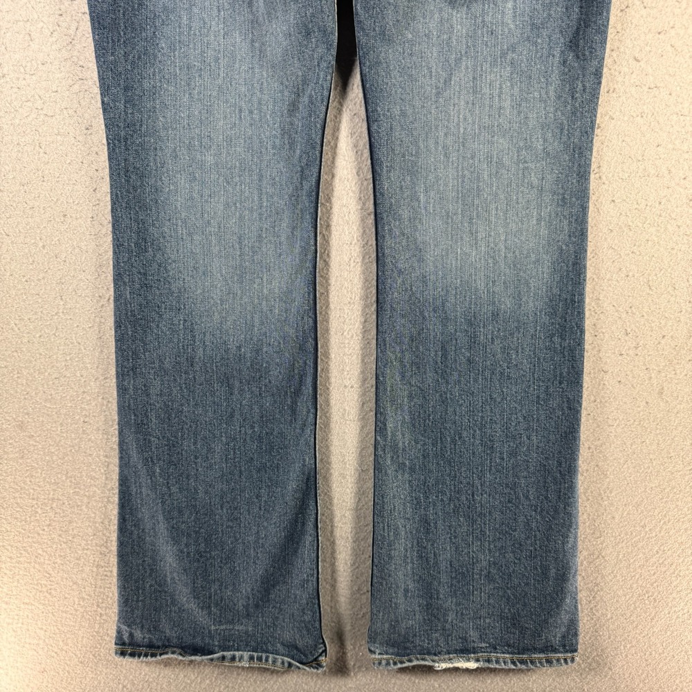 Vintage Old Navy Bootcut Jeans Womens 10 Regular Blue Lightwash Just Below Waist - Picture 6 of 14